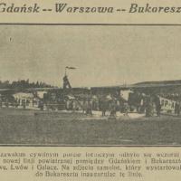 Do Bukaresztu, 1930