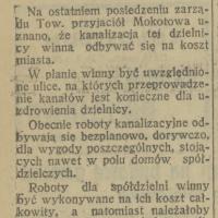 Ze staremi grzechami, 1930