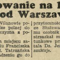 Polowanie na ludzi. 1930.