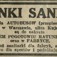 Skrzynki sanitarne, 1930