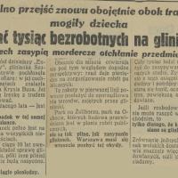 Mordercze otchłanie, 1930