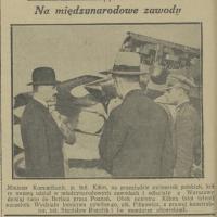 Na zawody, 1930