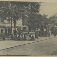Asfaltowanie Belwederskiej, 1930