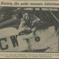 Kwiaty dla asów, 1930
