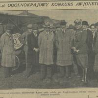 Konkurs awjonetek, 1930