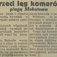 Trzeci lęg komarów, 1930