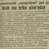Magistrat malowany, 1930