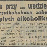Sylwester przy sodowej, 1930