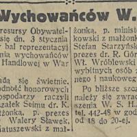 Bal wychowańców, 1930