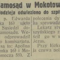 Samosąd, 1931
