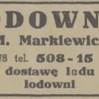 Lodownia, 1931