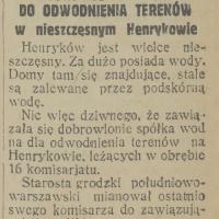 Nieszczęsny Henryków, 1931