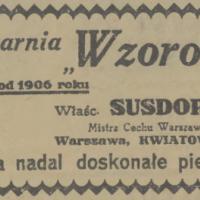 Piekarnia Wzorowa, 1931