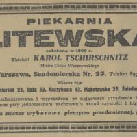 Piekarnia Litewska, 1931