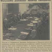Obrady profesorów, 1931