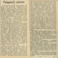 Pielęgniarki zakonne, 1931