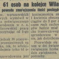 Redukcja 61 osób, 1931