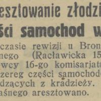 Aresztowanie złodzieja, 1931
