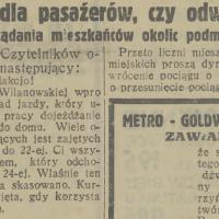 Słuszne żądania, 1931