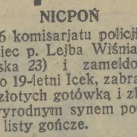 Nicpoń, 1931