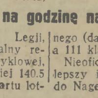 140 na godzinę, 1931