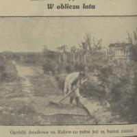 W obliczu lata, 1931