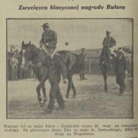 Wagram zwycięzca, 1931