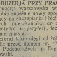 Łobuzerja przy pracy, 1931