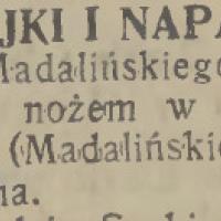 Nożem w plecy Nożem w plecy, 1931
