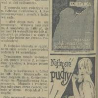 Weksle na antenie, 1931