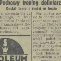 Pechowy trening Pechowy trening, 1987