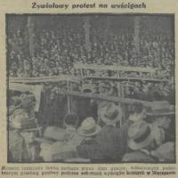 Żywiołowy protest Żywiołowy protest, 1931