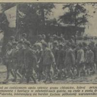 Półkolonie w Czerniakowie, 1931