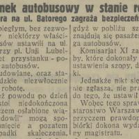 Przystanek w stanie rozkładu, 1931