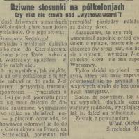 Kto pilnuje wychowawców? 1931