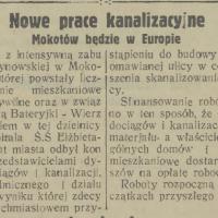 Mokotów będzie w Europie Mokotów będzie w Europie, 1931