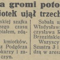 Sabała gromi potokarzy, 1931