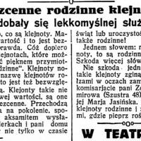 Bezcenne klejnoty, 1931