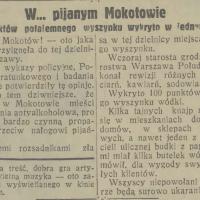 W pijanym Mokotowie, 1931