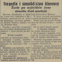 Tragedja i samobójstwo Tragedja i samobójstwo, 1931