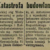 Katastrofa budowlana Katastrofa budowlana