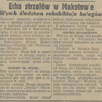 Echa strzałów Echa strzałów, 1931