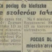 Pociąg do kieliszka, 1931