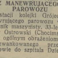 Wypadł z parowozu Wypadł z parowozu, 1931