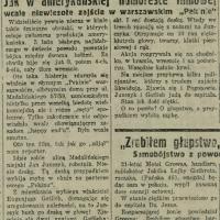 Jak w humoresce, 1931