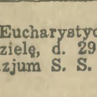 Akademja Krucjat Eucharystycznych, 1931