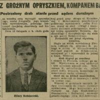 Walka z kompanem, 1931
