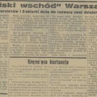 Bliski wschód Warszawy, 1931
