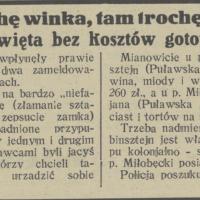 Święta bez kosztów, 1931
