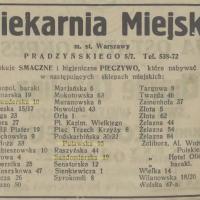 Sklepy miejskie, 1931